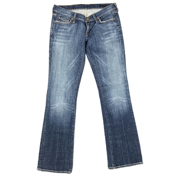 Citizens of‎ Humanity Womens Low Rise Bootcut Stretch Denim Jeans Size 29 - Picture 1 of 6